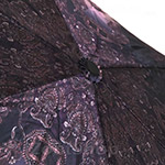Зонт женский Три Слона 630 (B) 9984 Фиолетовые узоры (сатин)