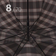 Зонт трость Три Слона M2182 (N) 15323 Клетка (плетеная ручка)