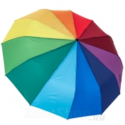 Зонт женский ArtRain 3932 (16543) Радужный хлястик сиреневый