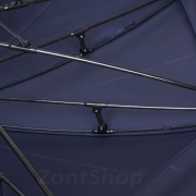 Зонт трость AMEYOKE L75 STORM (02) Синий (наконечник пластик)