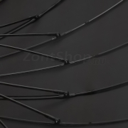 Зонт трость AMEYOKE L65-24BW (01) Черный