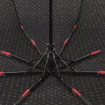 Зонт мужской H.DUE.O H601 (7) Геометрия Черный