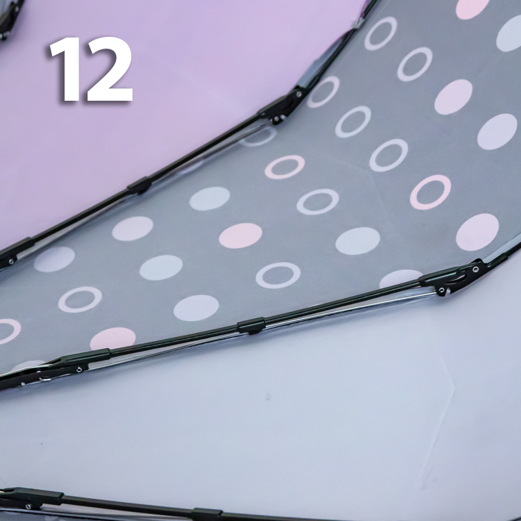 Зонт Три Слона L-3121 (D/25) 18757 Горошины, Сиреневый