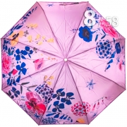 Зонт Три Слона L-3825 (R) 18530 Розовый букет (сатин)
