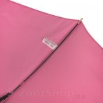 Зонт женский Три слона однотонный 886 (A) 13008 Розовый (с проявляющимся в дождь логотипом)