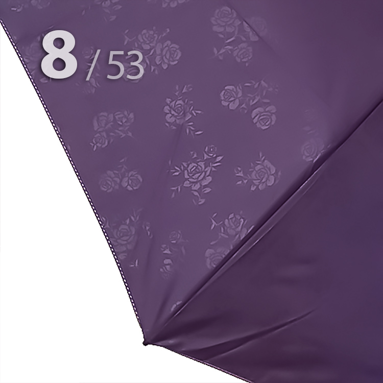 Зонт Три Слона L-4806 (E) 18195 Розы Фиолетовый, компактный