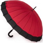 Зонт трость Chaju 608287J 15627 Цветы Красный (проявляющийся в дождь рисунок)