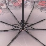 Зонт женский Три Слона L3845 15355 Башня Елизаветы Лондон (сатин)