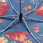Зонт женский Zest 25515 7509 Цветы Бабочки