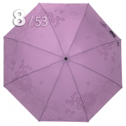 Зонт Три Слона L-4898 (C) 17908 Цветы Графика Сиреневый, компактный облегченный