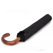 Зонт Knirps S.570 Large BLACK 1000 (стальной каркас, ручка дерево)