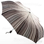 Зонт женский Zest 23957 7704 В черно-белую полоску