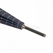Зонт трость AMEYOKE L70-СH (29) Клетка, Черный