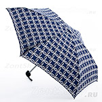 Зонт женский Zest 55518 7498 Кольца на синем