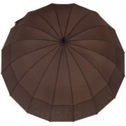 Зонт трость мужской Trust 19968 (14739) Геометрия, Коричневый