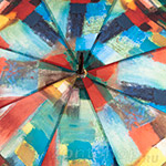 Зонт трость женский Airton 1626 8737 Цветная акварель