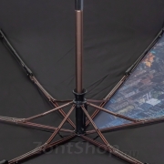 Легкий компактный зонт Nex 33721 16552 Ночной город