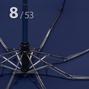 Зонт Три Слона L-4898 (C) 17913 Цветы Графика Синий, компактный облегченный