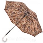 Зонт трость женский Zest 51617 12254 Природный орнамент (с чехлом)