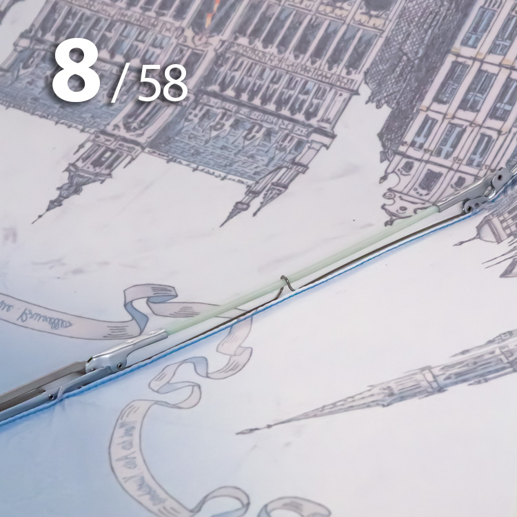 Зонт Три Слона L-3830 (M) 18030 Брюссель Бельгия (сатин)