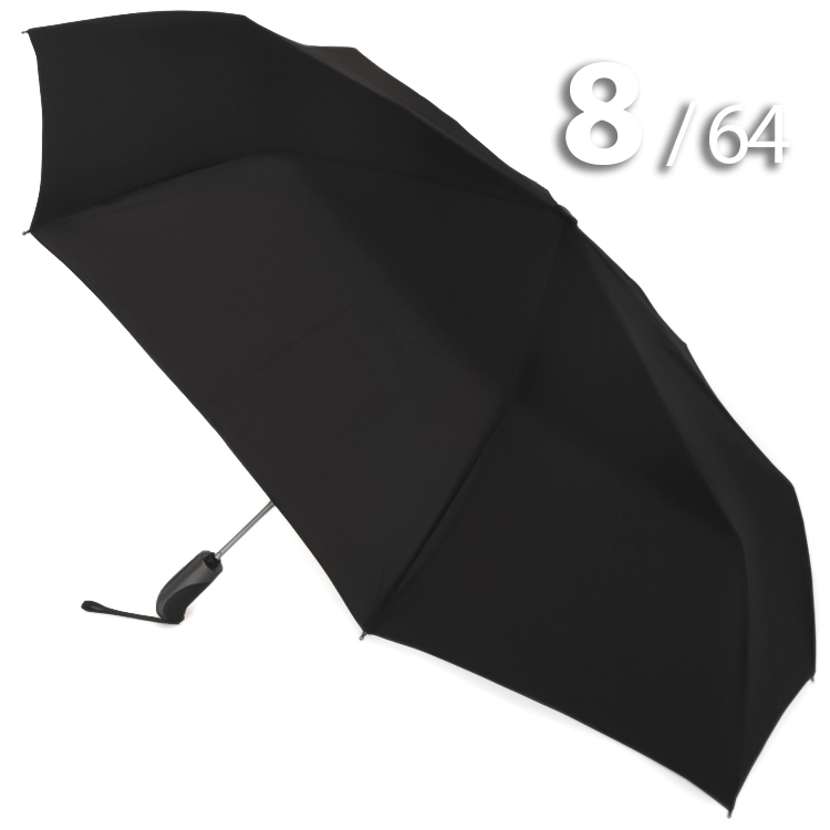 Зонт Три слона M6800 Черный, мужской