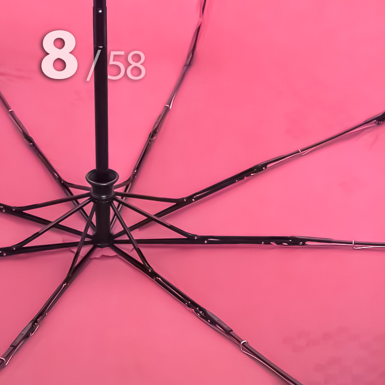 Зонт Три Слона L-3898 (C) 18368 Цветы Графика Розовый