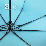 Зонт Три Слона L-3898 (C) 18365 Цветы Графика Голубой