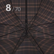 Зонт трость Три Слона M2182 (N) 15322 Клетка (плетеная ручка)