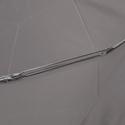 Зонт однотонный Diniya 2759 (16237) Серый, механика