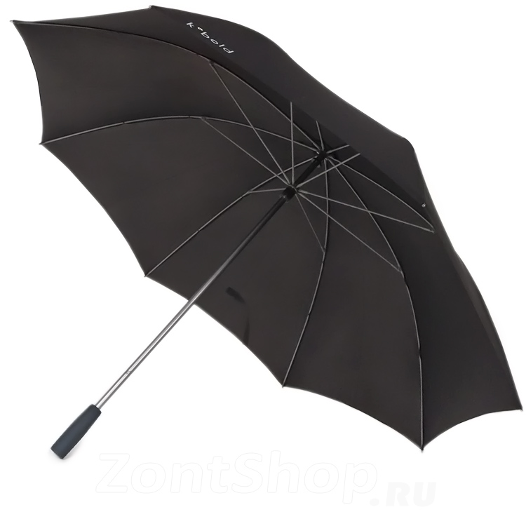 Зонт трость мужской Kobold KB1018 001 Черный