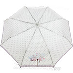 Зонт женский Airton 3511 8973 Белый Пион