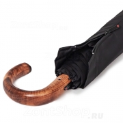 Зонт Knirps S.570 Large BLACK 1000 (стальной каркас, ручка дерево)