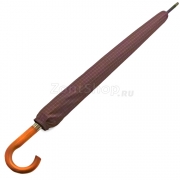 Зонт трость AMEYOKE L65-24CH (2) Клетка, Бордовый