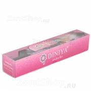 Зонт женский Diniya 138 (17164) Переливы Голубой (сатин)