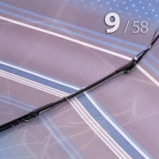 Зонт Три Слона L-3994 (A) 18000 Горох Полоска Синий