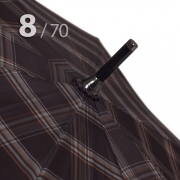 Зонт трость Три Слона M2182 (L) 11457 Клетка (гладкая ручка)