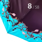 Зонт Три Слона L-3899 (B) 18435 Цепочки бирюзовый, женский