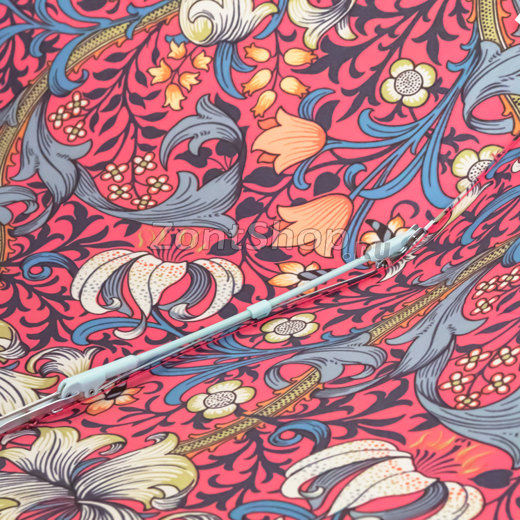 Зонт Fulton Morris & Co L907 4527 Золотой Лиловый UPF50+ (Дизайнерский)