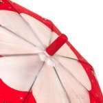 Зонт детский со свистком Torm 14805-1 13151 Аниме красный полупрозрачный