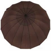 Большой зонт трость Trust 19968 (14737) Геометрия, Коричневый