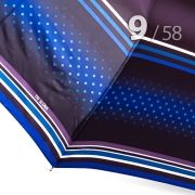 Зонт Три Слона L-3994 (A) 18000 Горох Полоска Синий