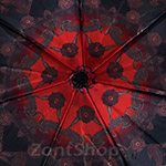 Зонт женский Три Слона 080 (B) 10014 Узоры Красная полоса (сатин)