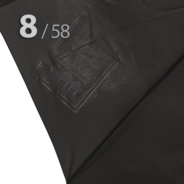 Зонт Три Слона L-3898 (A) 15003 Нотр-Дам де Пари черный