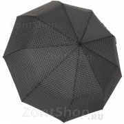 Зонт мужской Diniya 153 (17173) Клетка, Черный