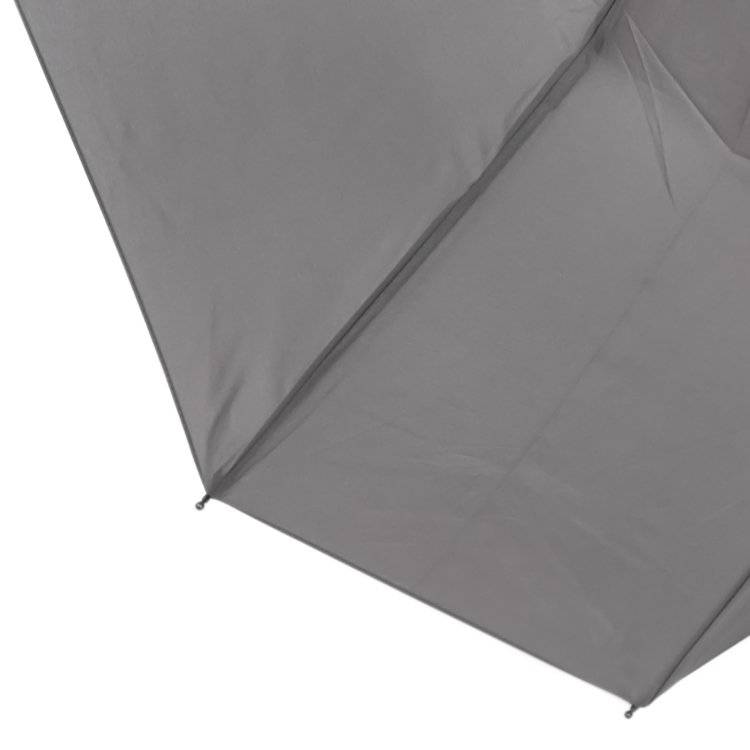 Зонт в подарок мужчине серый увеличенный купол Ame Yoke OK60-B (03)