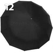 Зонт AMEYOKE OK69-12BW (01) Черный