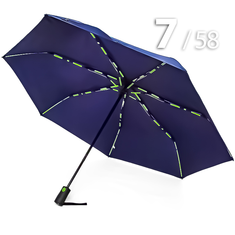 Зонт Ame Yoke OK58-7 (02) Синий (M)