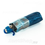 Зонт женский Trust FAMM-21-lux 8892 Абстракция синева (сатин)