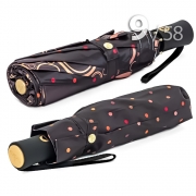 Зонт Три Слона L-3995 (A) 18090 Круги, горох золотистый (сатин)