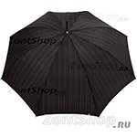Надежный с усиленным, стальным каркасом зонт трость мужской DOPPLER 74967 (5628) Полоса Черный